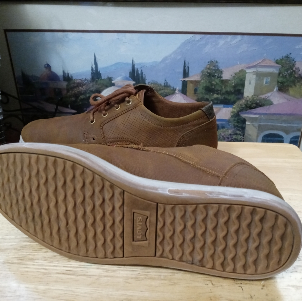 Levi's Mens Arnold Tumbled WX C Casual Vegan Synthetic Leather Sneaker Shoe.🚢 - Picture 4 of 14